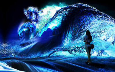 The Grate Wave. Katsushika Hokusai