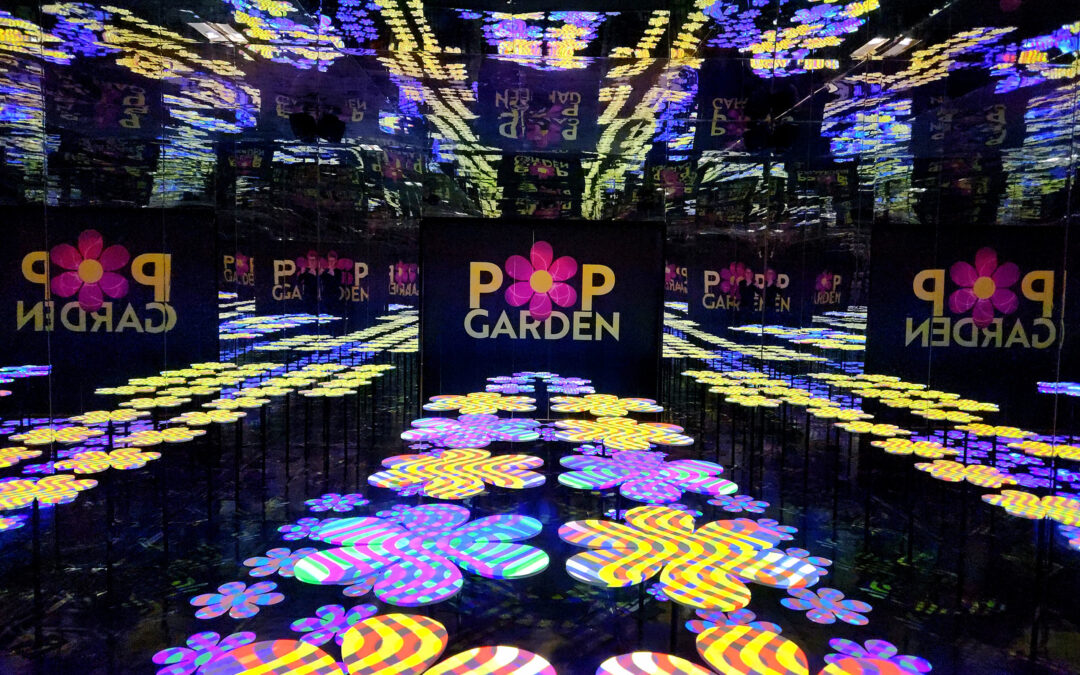 Pop garden. Pop Art